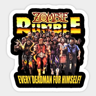 Zombie Rumble Sticker